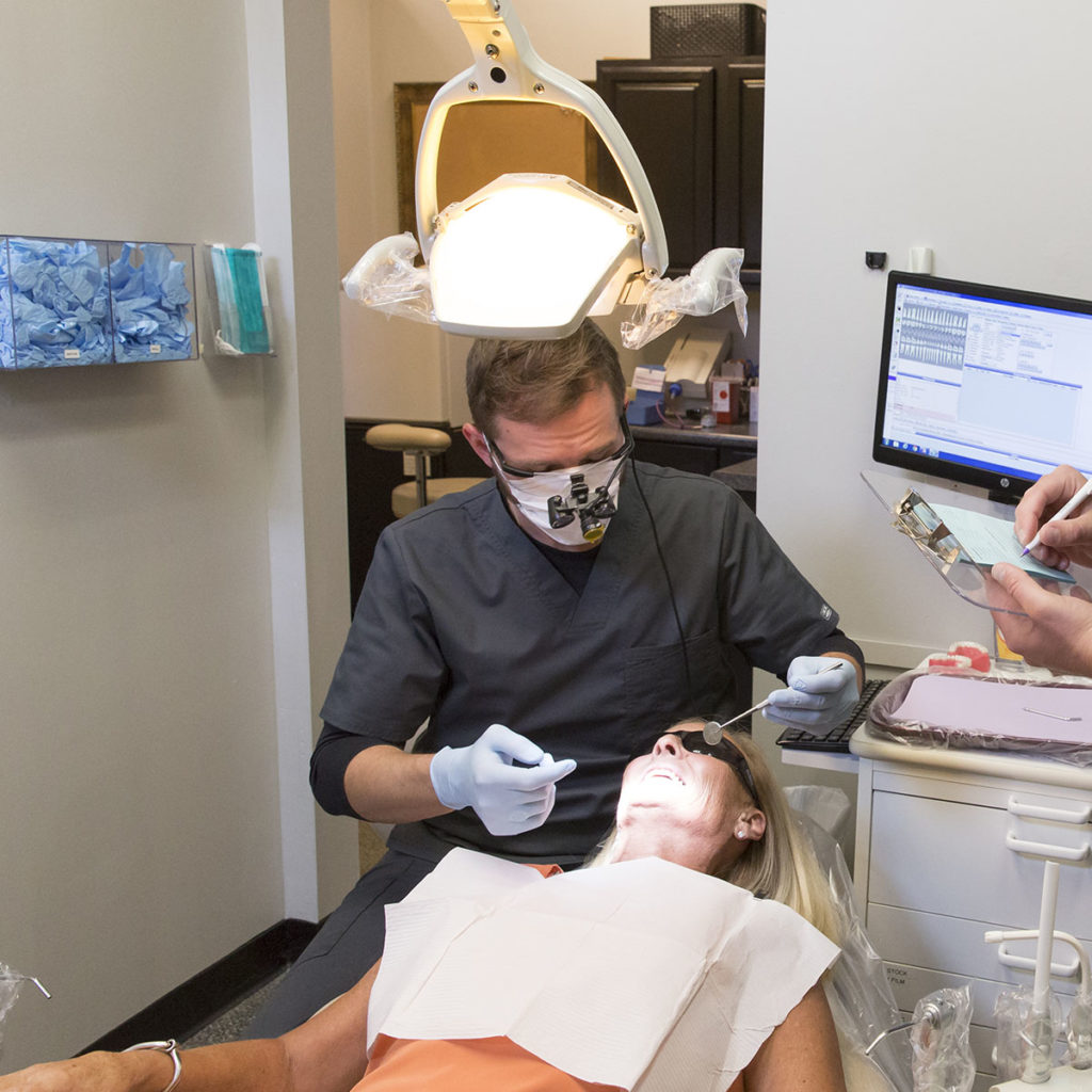 A dental procedure
